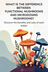 functional mushrooms vs microdosing