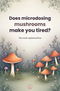 does microdosing mushrooms make you tired